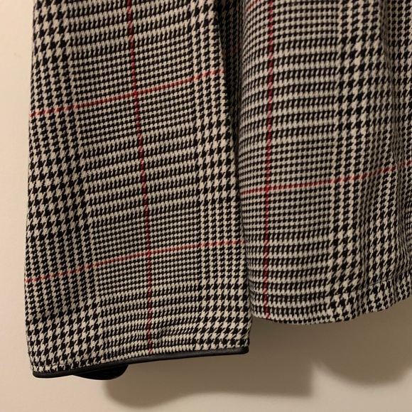 Gray Blouse with Silver Zipper - Picture 2 of 5